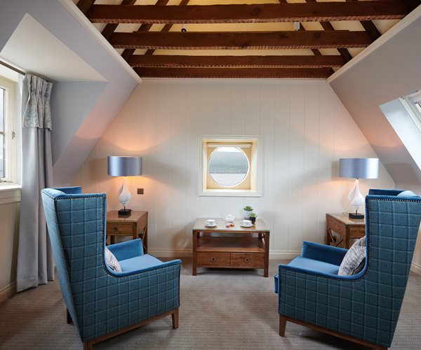 Guest Room Sitting Area at Loch Fyne Hotel & Spa