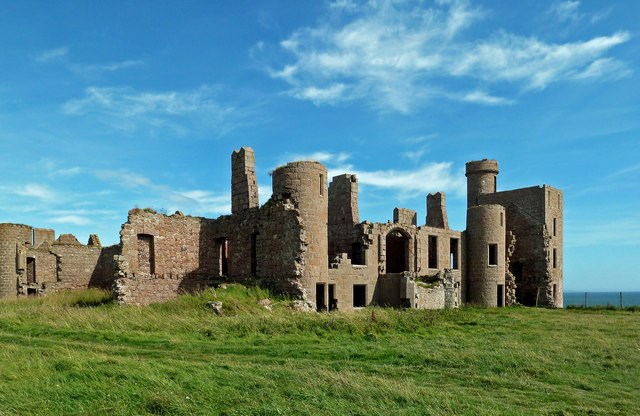 New Slains Castle Near Peterhead Aberdeenshire