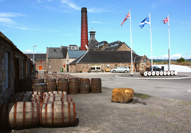 Balbair distillery north of Inverness