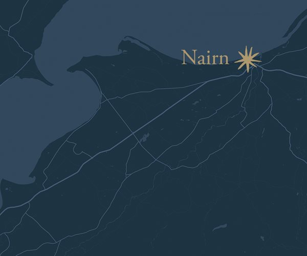 Nairn on Map