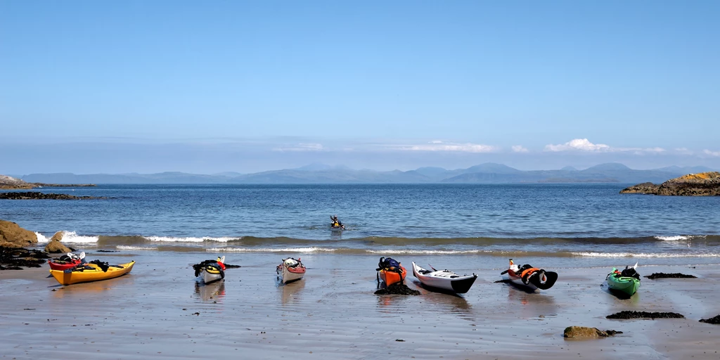Sea Kayaking Around Isle of Mull