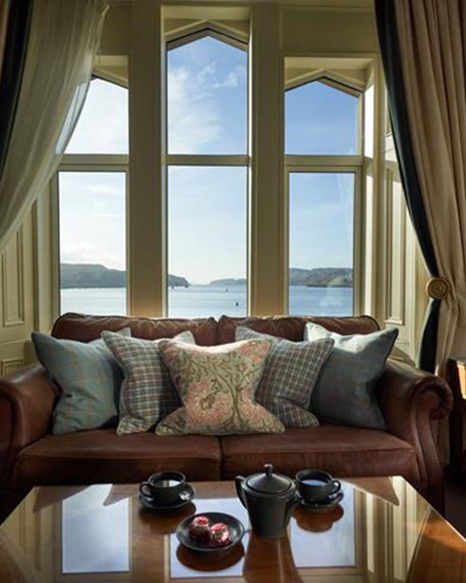 Bay Views from Guestroom at Oban Bay Hotel