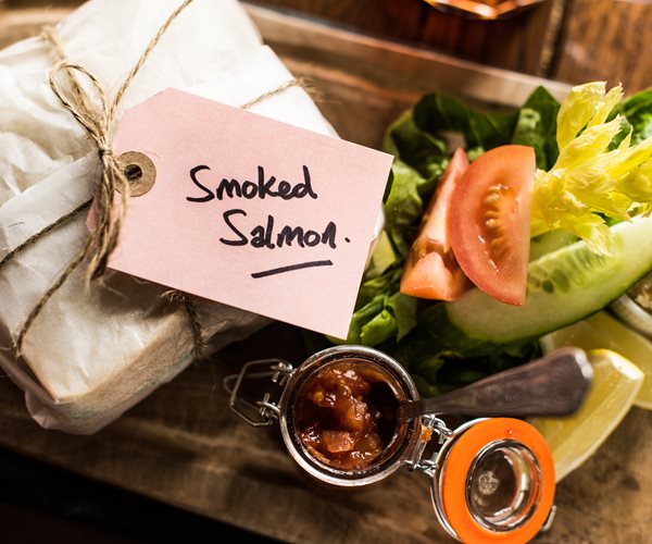 Smoked Salmon at The Deeside Inn