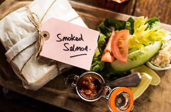 Smoked Salmon at The Deeside Inn