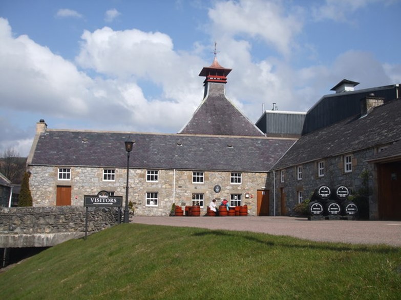 Glenfiddich Distillery Speyside Dufftown Scotland