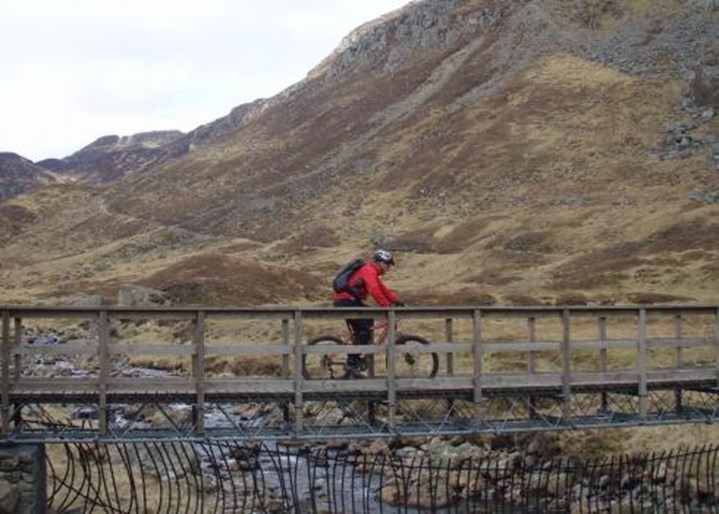 Glen Doll and Jock’s Road, Cairngorm mountain biking trail