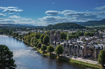 Inverness City near Golf View Nairn