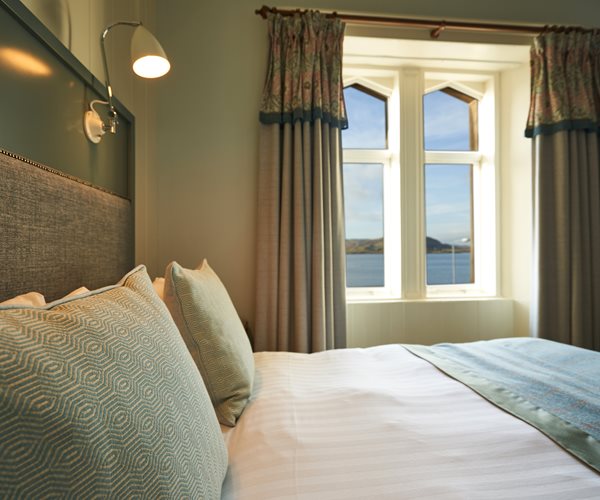 Bay View Double Room at Oban Bay Hotel