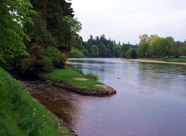 River Ness At Ness Islands Inverness Scotland