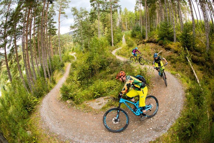 Laggan Wolftrax Mountain Bike Trail Centre in Cairngorms National Park