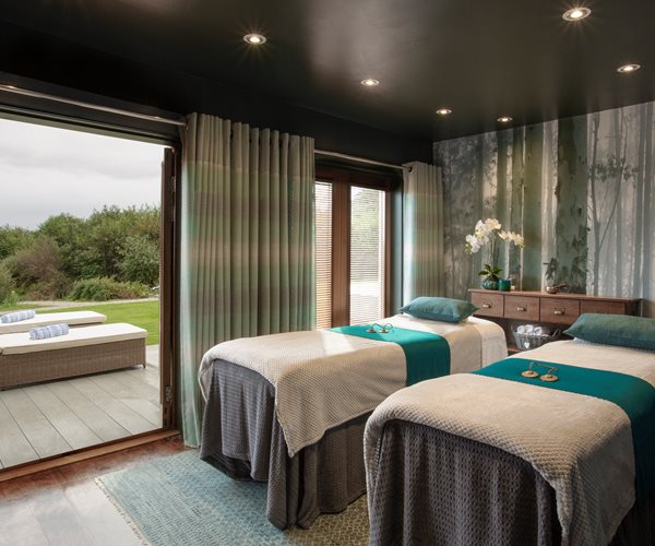 Spa Hotel Treatment Room Beds at Driftwood Spa in Isle of Mull Hotel & Spa