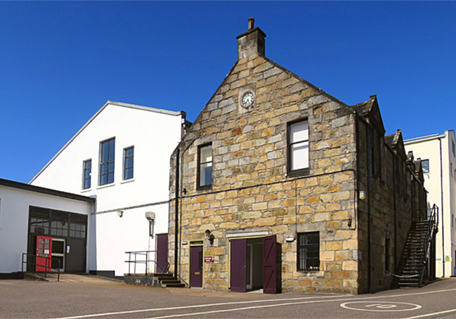 Cardhu distillery near Nairn, in Aberlour