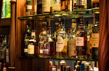 Whiskey Selection at The Deeside Inn