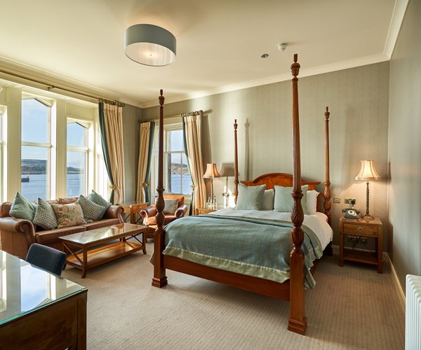 Bay View Junior Suite at Oban Bay Hotel