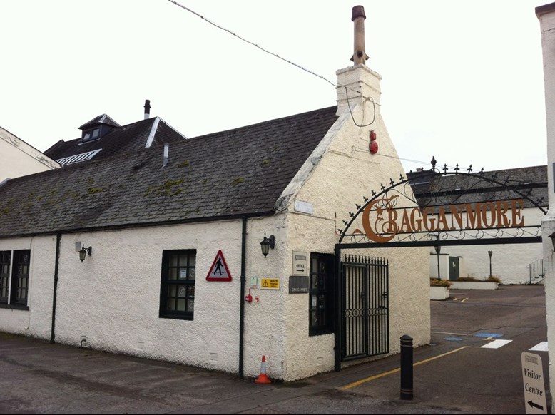 Cragganmore Whisky Distillery in Banffshire, Scotland