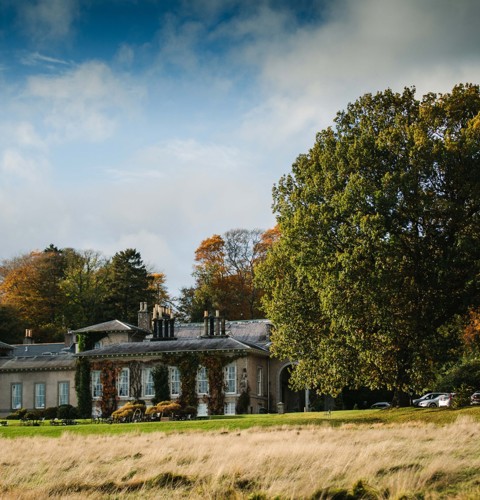 Thainstone House Autumn Exterior