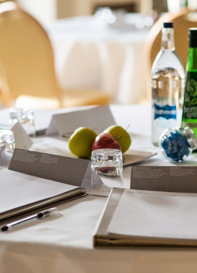 Thainstone House | Thainstone House Meeting Table Set Up