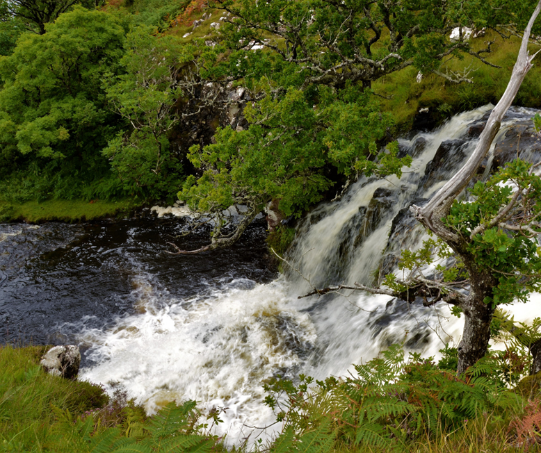 Lower Falls at Eas Fors Isle of Mull