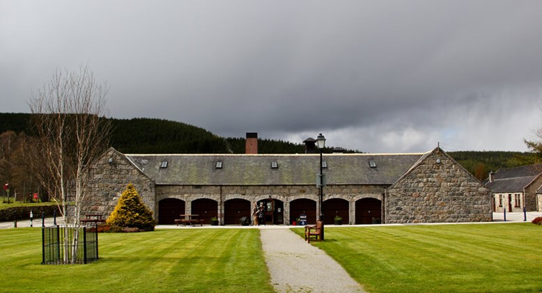 Royal Lochnagar Whisky Distillery Ballater, Aberdeenshire, Scotland