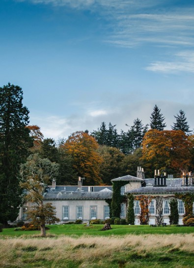 Thainstone House Autumn Exterior 3