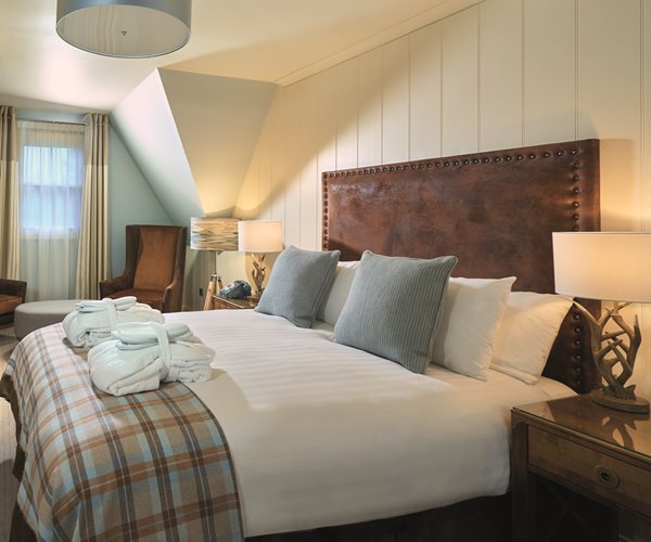 Deluxe Double Room with Robes at Loch Fyne Hotel & Spa