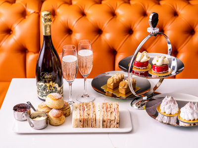 Rsz Champagne Afternoon Tea Pitlochry Scotland Fonab Castle